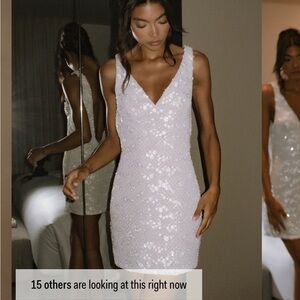 MESHKI Louanne Dress- small